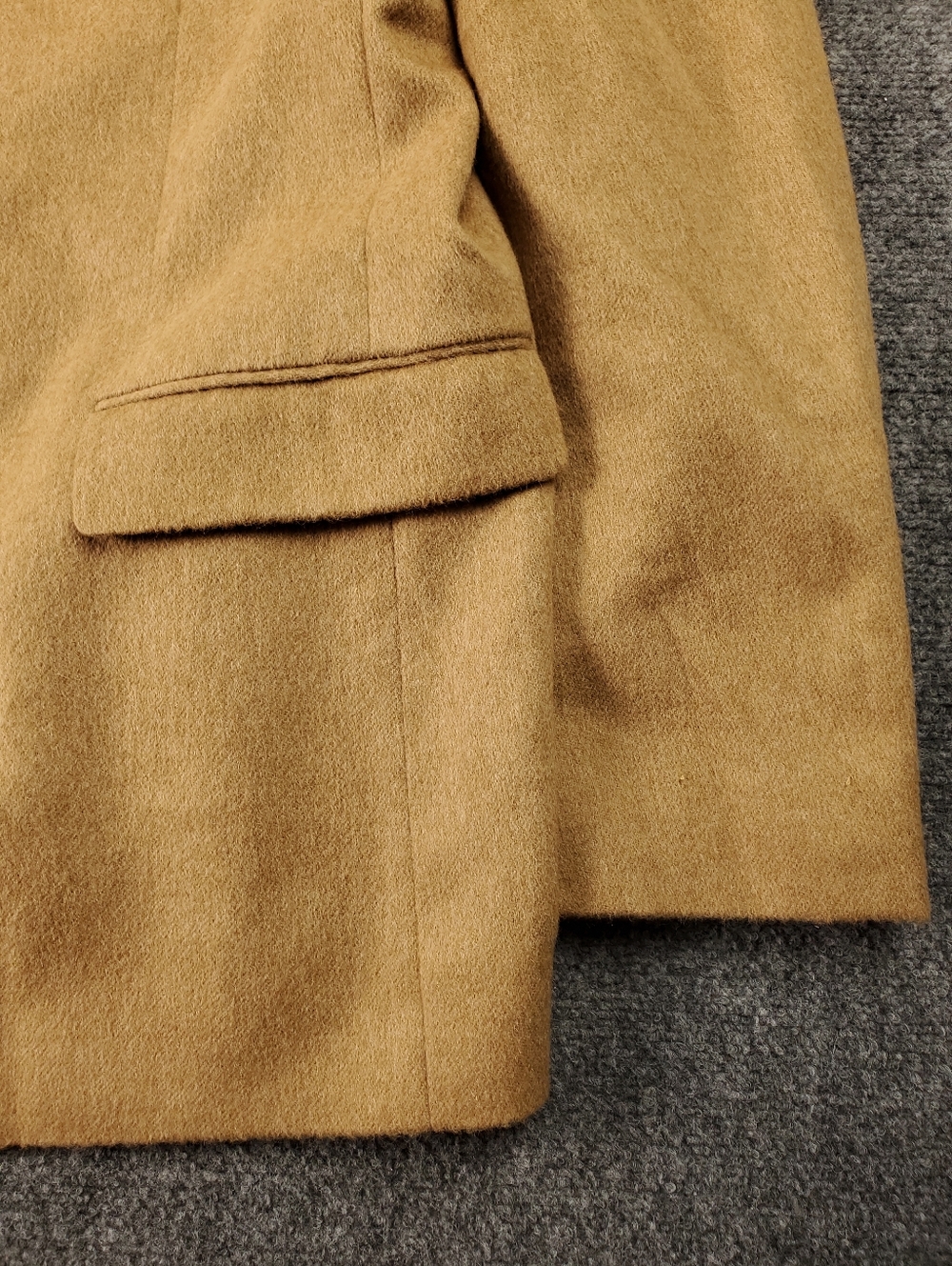 Stafford Camel Hair Blazer Jacket 52R Sport Coat Tan Beige Classic Fit Business - Picture 9 of 13
